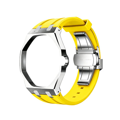 Royal Oak Pop Exclusivo con caja de acero y correa de silicona