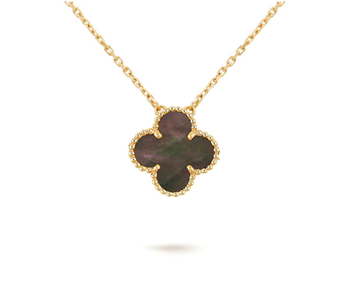 [Favorite]15MM CLOVER FLOWER PENDANT NECKLACE COLLECTION