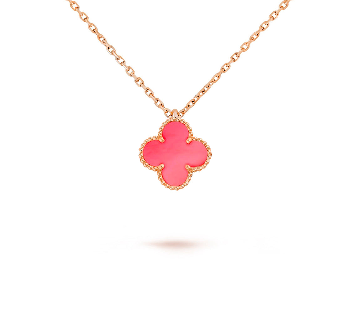 [Favorite]9.5MM MINI CLOVER PENDANT NECKLACE COLLECTION