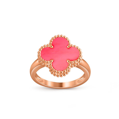 [Favorite]LUCKY CLOVER VINTAGE ROSE GOLD RING COLLECTION