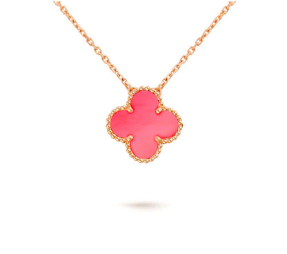 [Favorite]15MM CLOVER FLOWER PENDANT NECKLACE COLLECTION