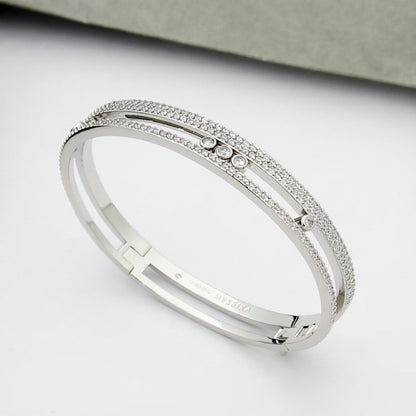 [Lieblingsstück]MOVE ROMANE PAVÉ DIAMANT ARMREIF