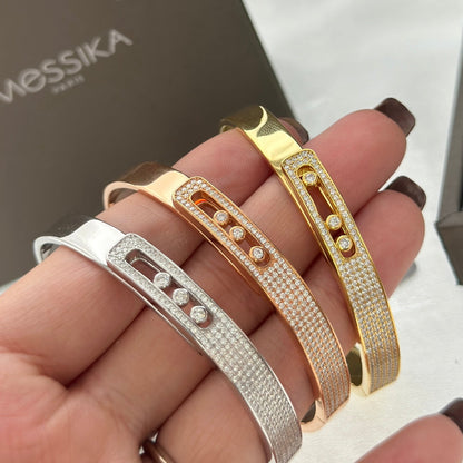 [Favorite]MOVE NOA PAVÉ DIAMOND BANGLE BRACELET