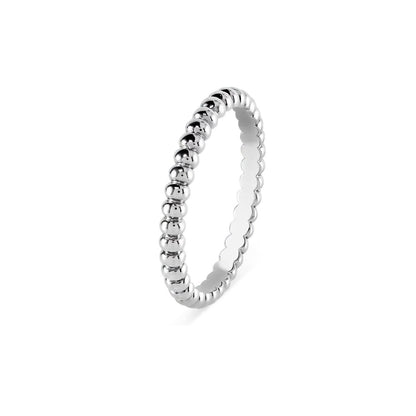 [Favorite]SIGNATURE PERLÉE BEADED BAND RING