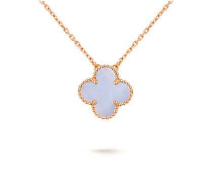 [Favorite]15MM CLOVER FLOWER PENDANT NECKLACE COLLECTION