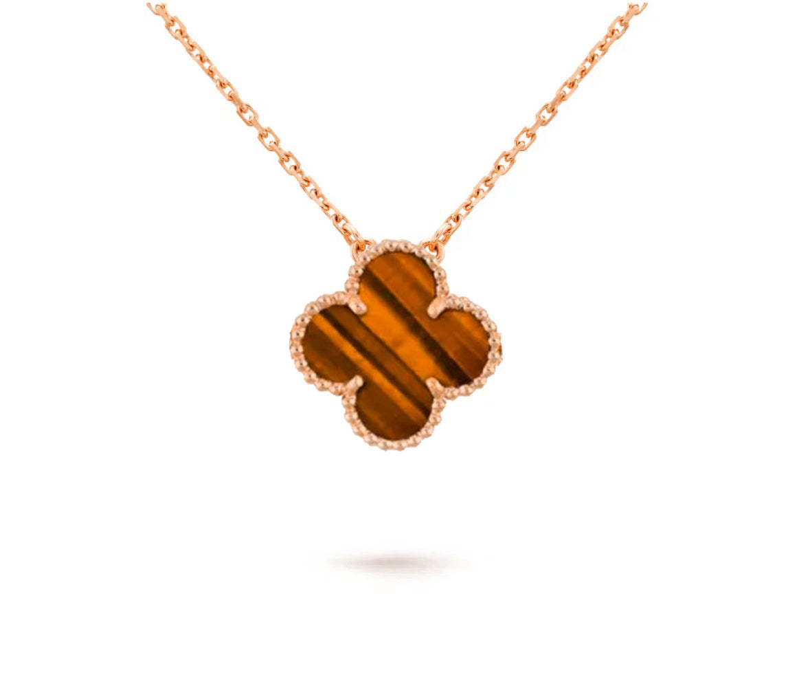 [Favorite]15MM CLOVER FLOWER PENDANT NECKLACE COLLECTION