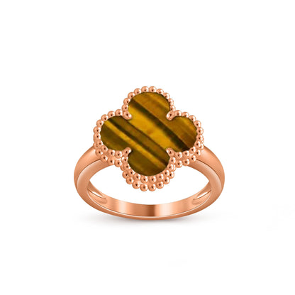 [Favorite]LUCKY CLOVER VINTAGE ROSE GOLD RING COLLECTION