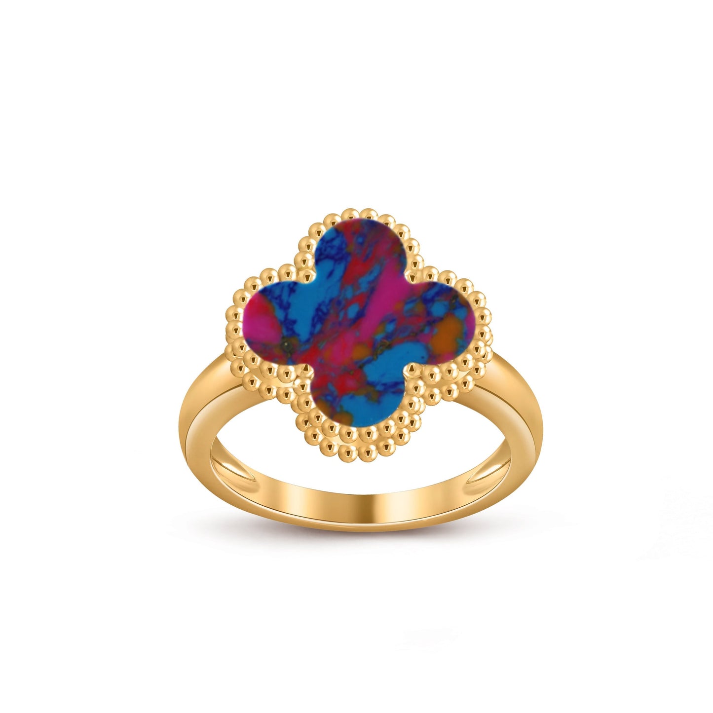 [Favorite]LUCKY CLOVER VINTAGE GOLD RING COLLECTION