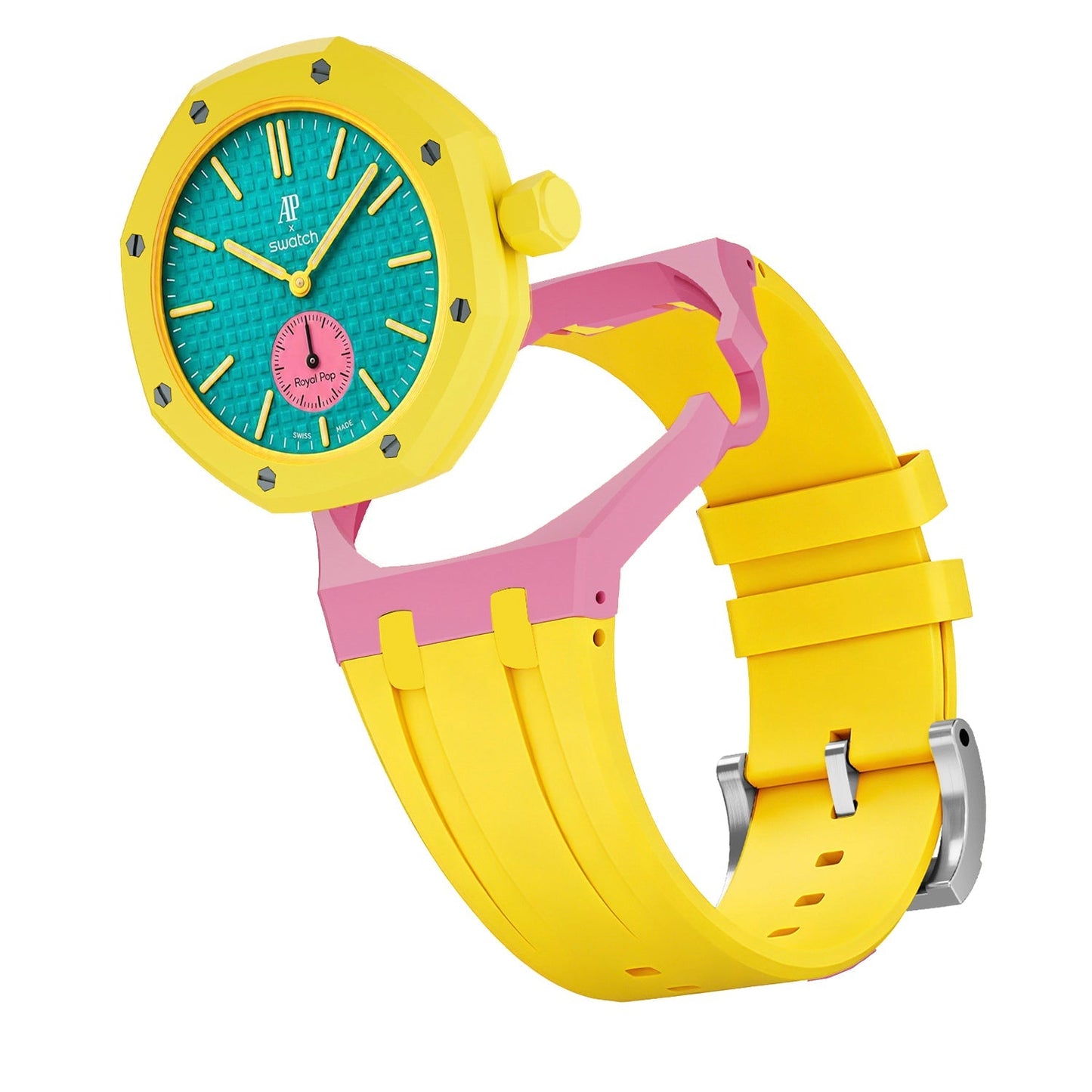 [Favorite]Royal Oak Pop Exclusive Bioceramic Case & Silicone Strap Mix Color