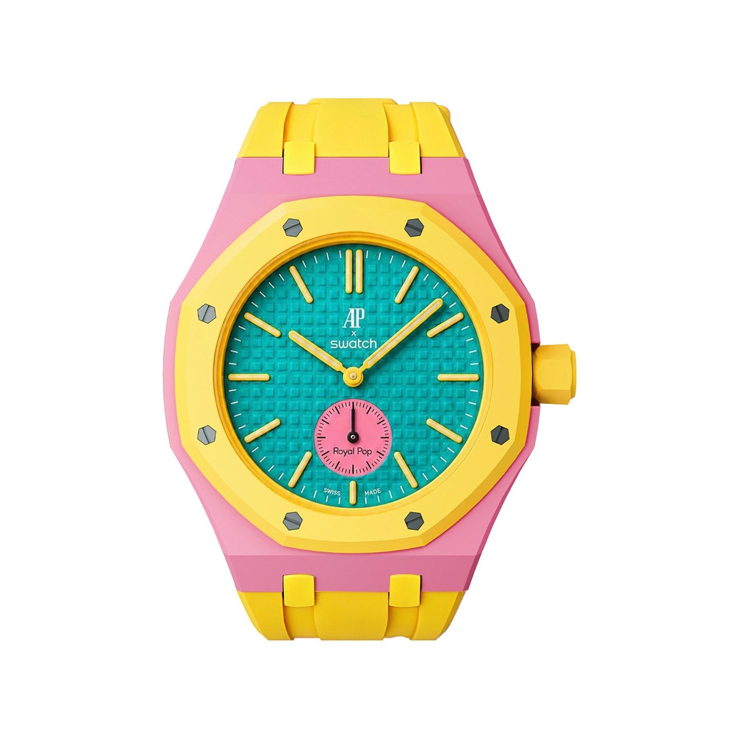 [Favorite]Royal Oak Pop Exclusive Bioceramic Case & Silicone Strap Mix Color