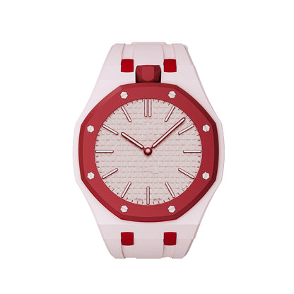 [Favorite]OAK POP EXCLUSIVE PINK AND RED SILICONE STRAP