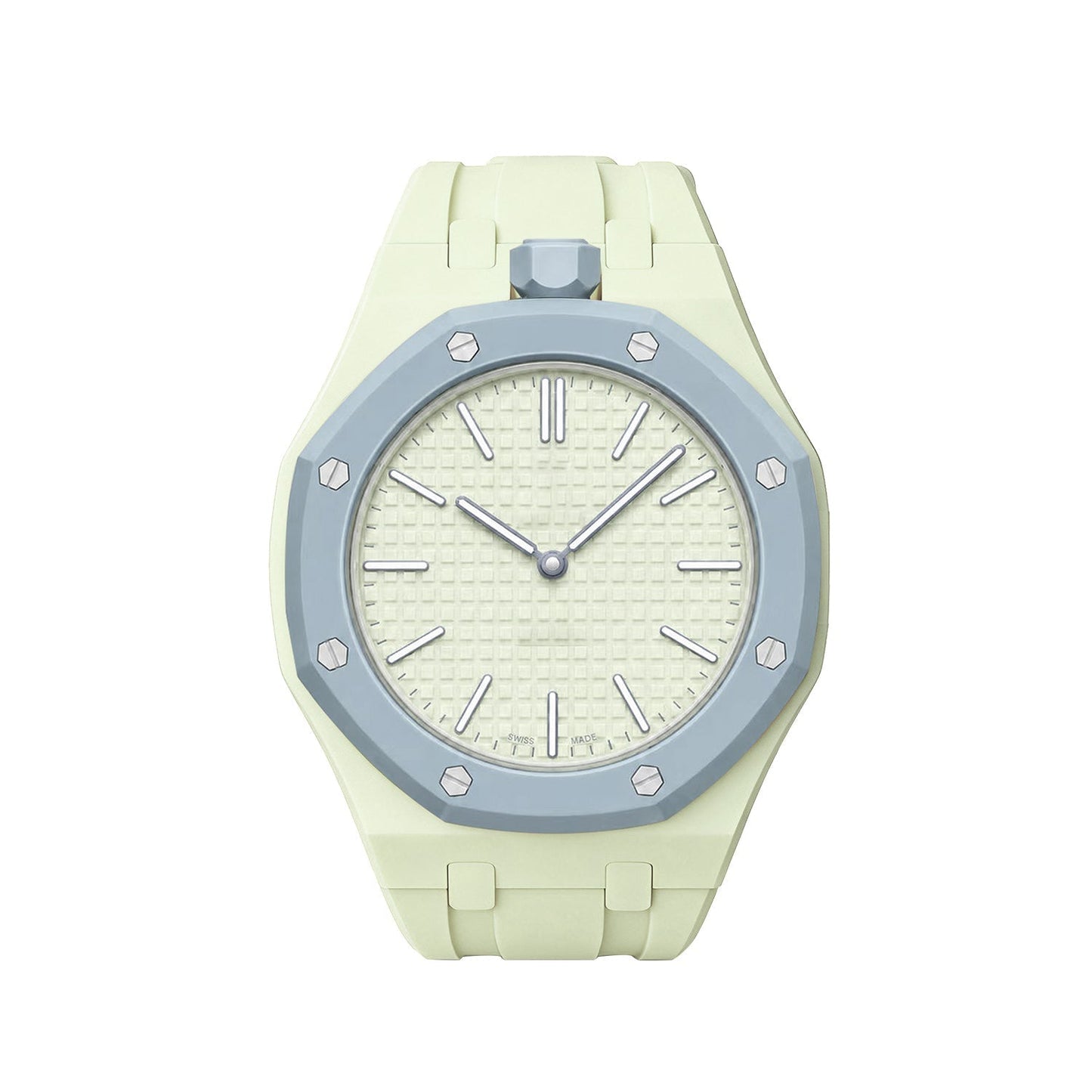 [Favorite]OAK POP EXCLUSIVE CREAMY YELLOW SILICONE STRAP