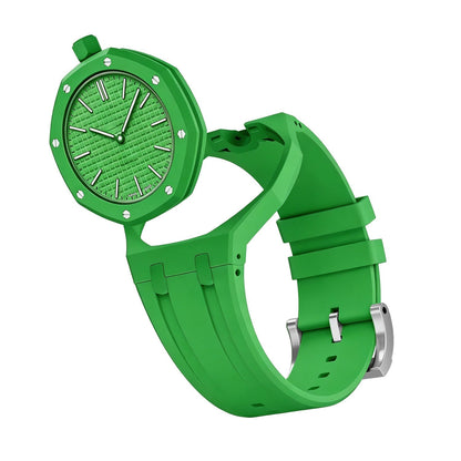 [Favorite]OAK POP EXCLUSIVE GREEN SILICONE STRAP
