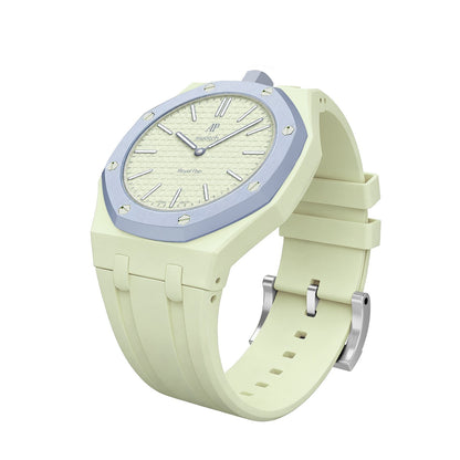 [Favorite]OAK POP EXCLUSIVE CREAMY YELLOW SILICONE STRAP