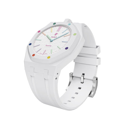 [お気に入り]OAK POP 限定 ホワイトシリコンストラップ