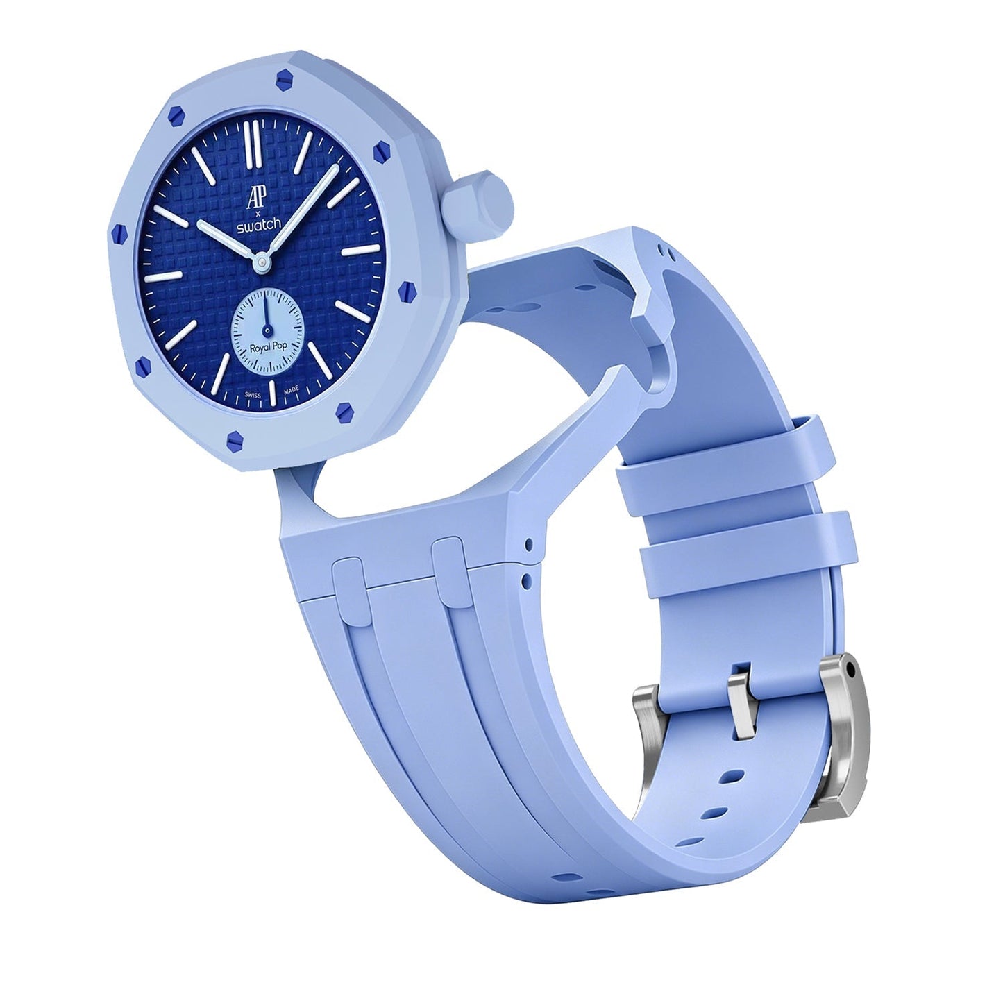 [Favorite]OAK POP EXCLUSIVE LIGHT BLUE SILICONE STRAP