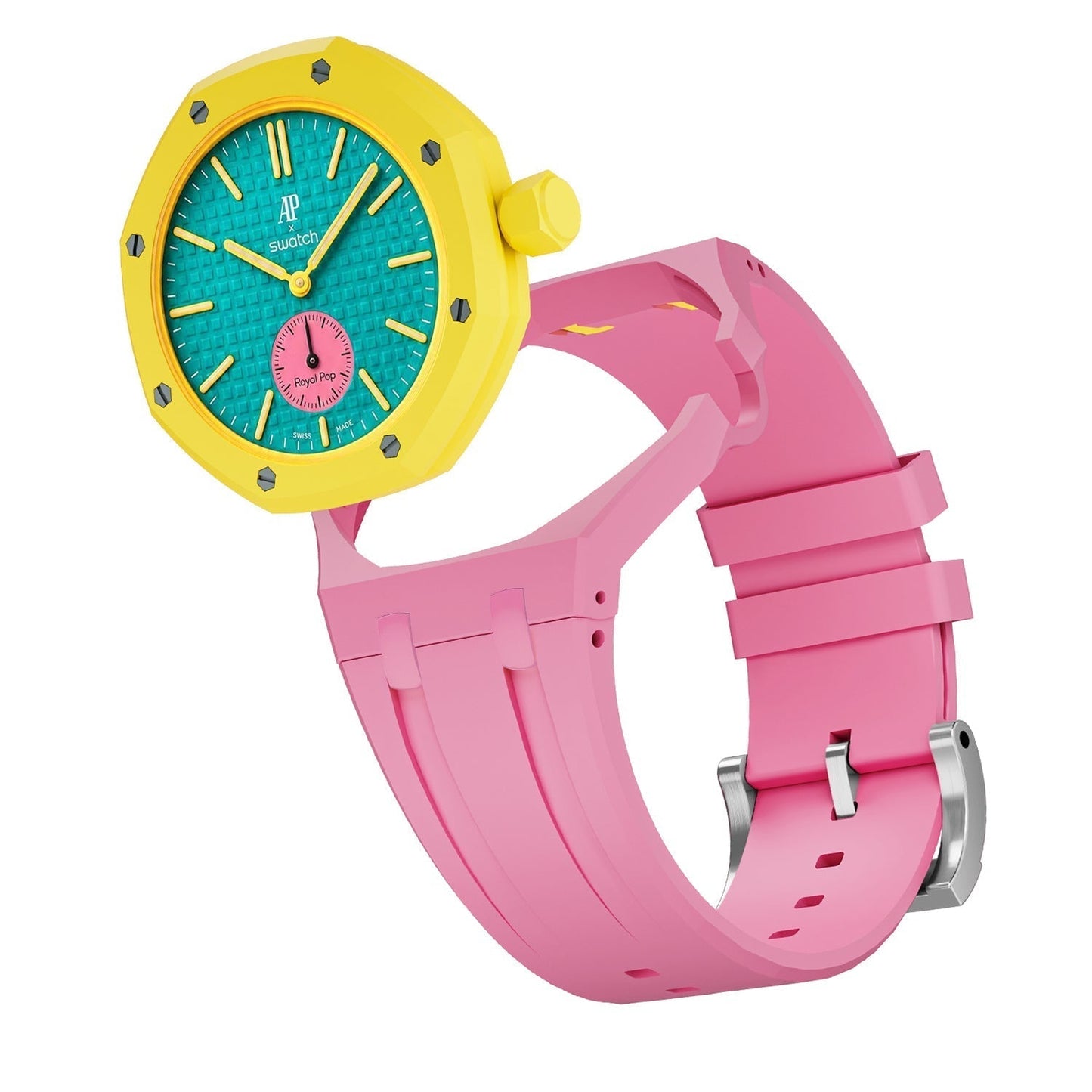 [Favorite]OAK POP EXCLUSIVE PINK SILICONE STRAP