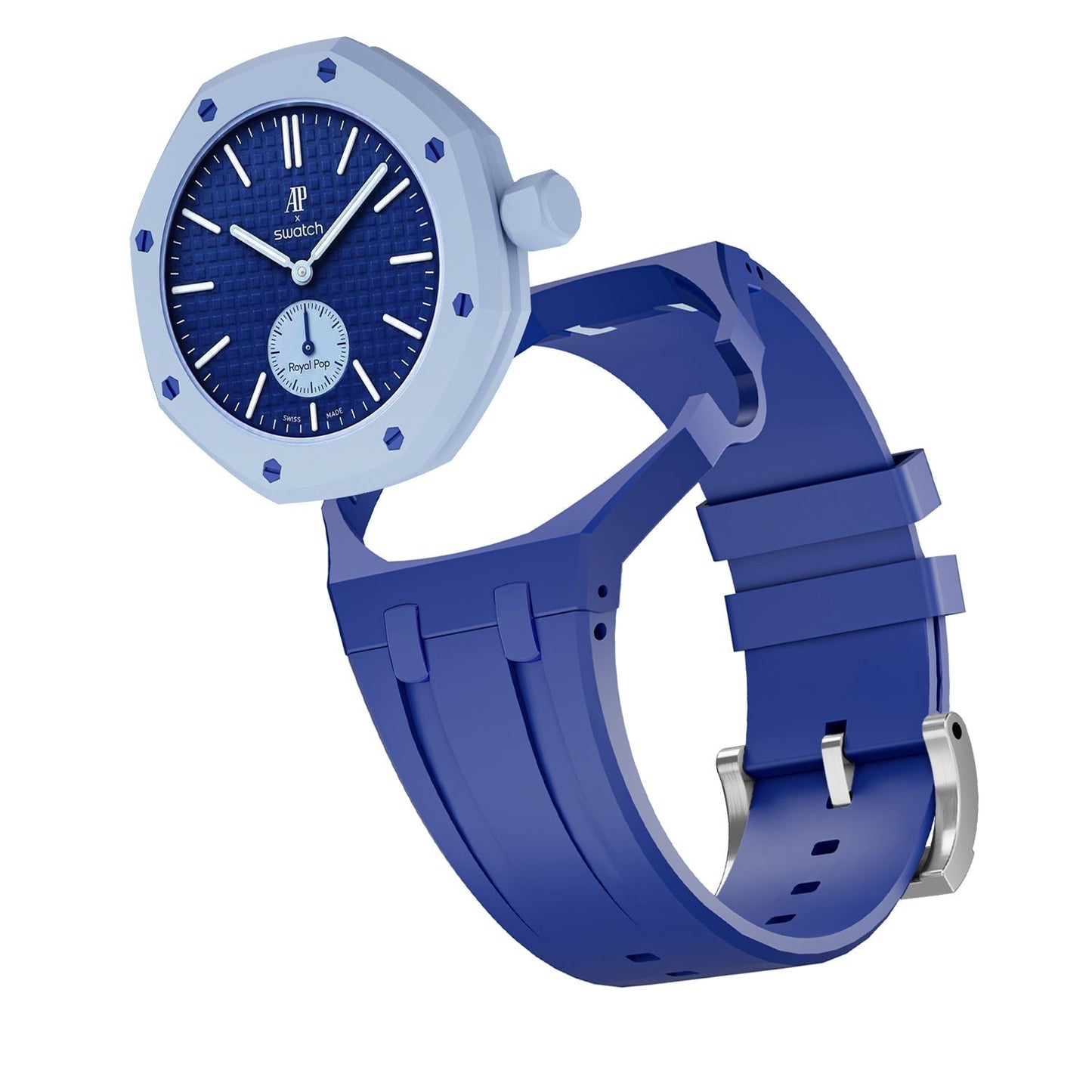 [Favorite]OAK POP EXCLUSIVE DARK BLUE SILICONE STRAP