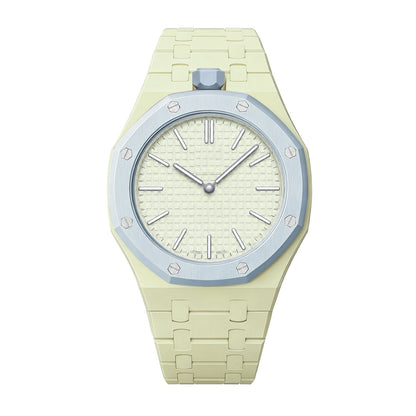 [Lieblingsprodukt]OAK POP EXCLUSIVE CREAMY YELLOW BIOCERAMIC STRAP