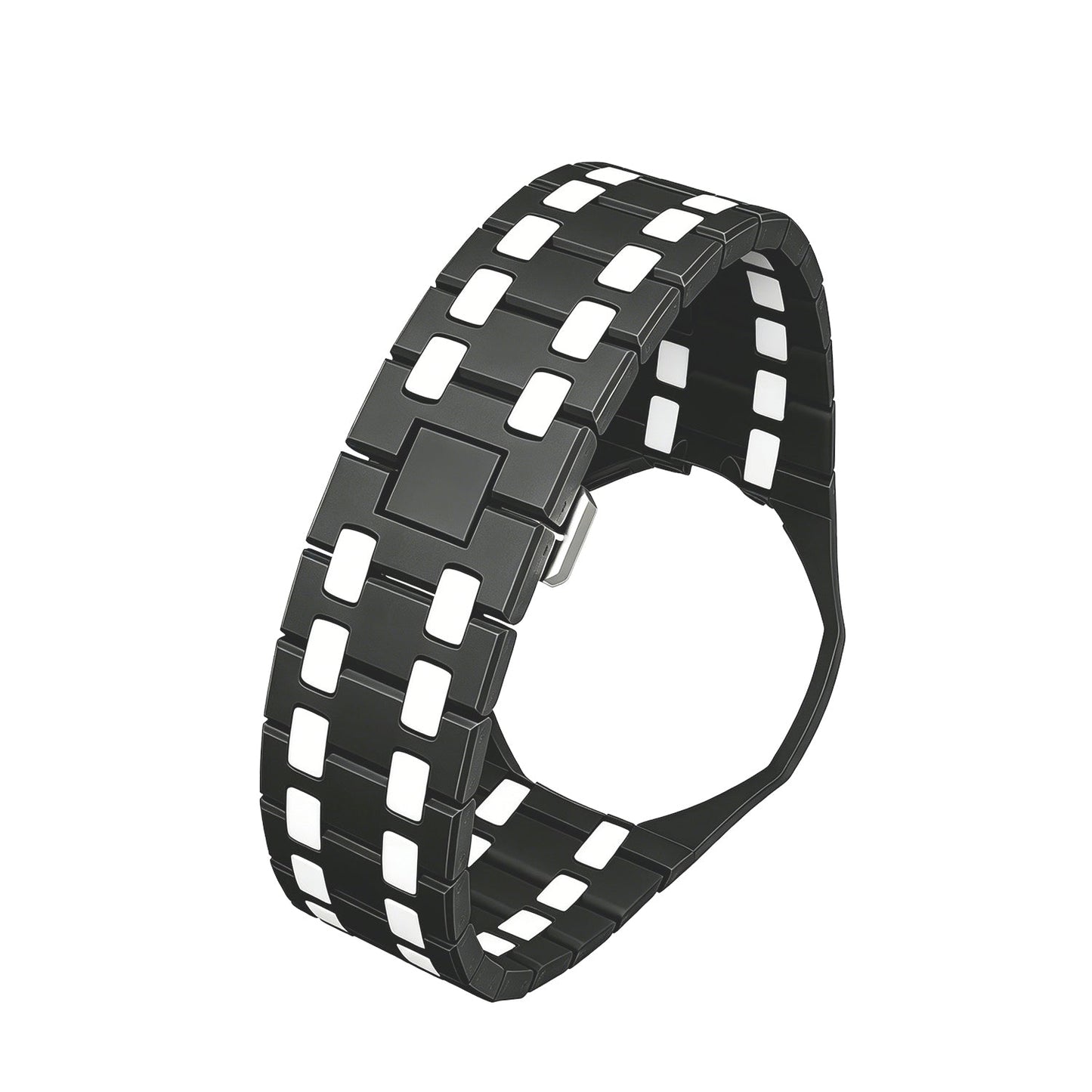 [Favorit]OAK POP EXKLUSIVES SCHWARZ-WEISSES BIOCERAMIC-ARMBAND