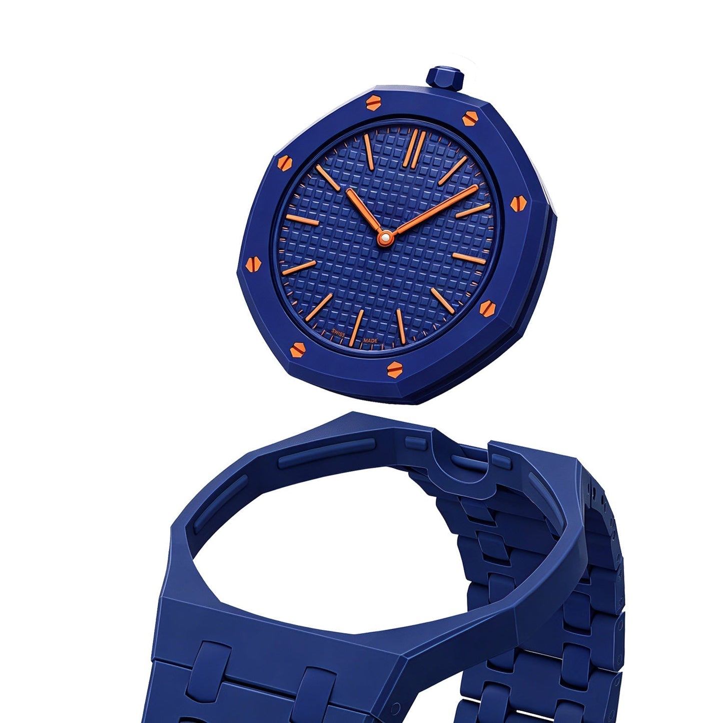 [Favorite]OAK POP EXKLUSIV DUNKELBLAUES BIOCERAMIC-ARMBAND