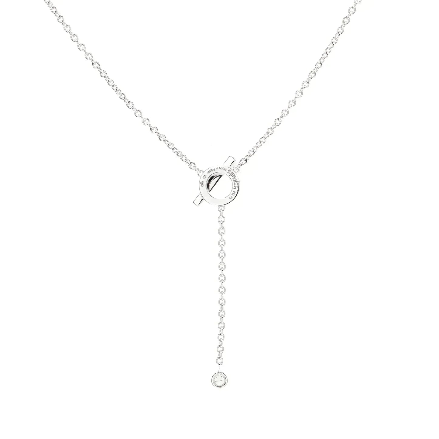 [Favorite]FINESSE SILVER DIAMOND NECKLACE