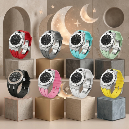 [Favorite]Royal Oak Pop Exclusive Steel Case & Silicone Strap With Cradle