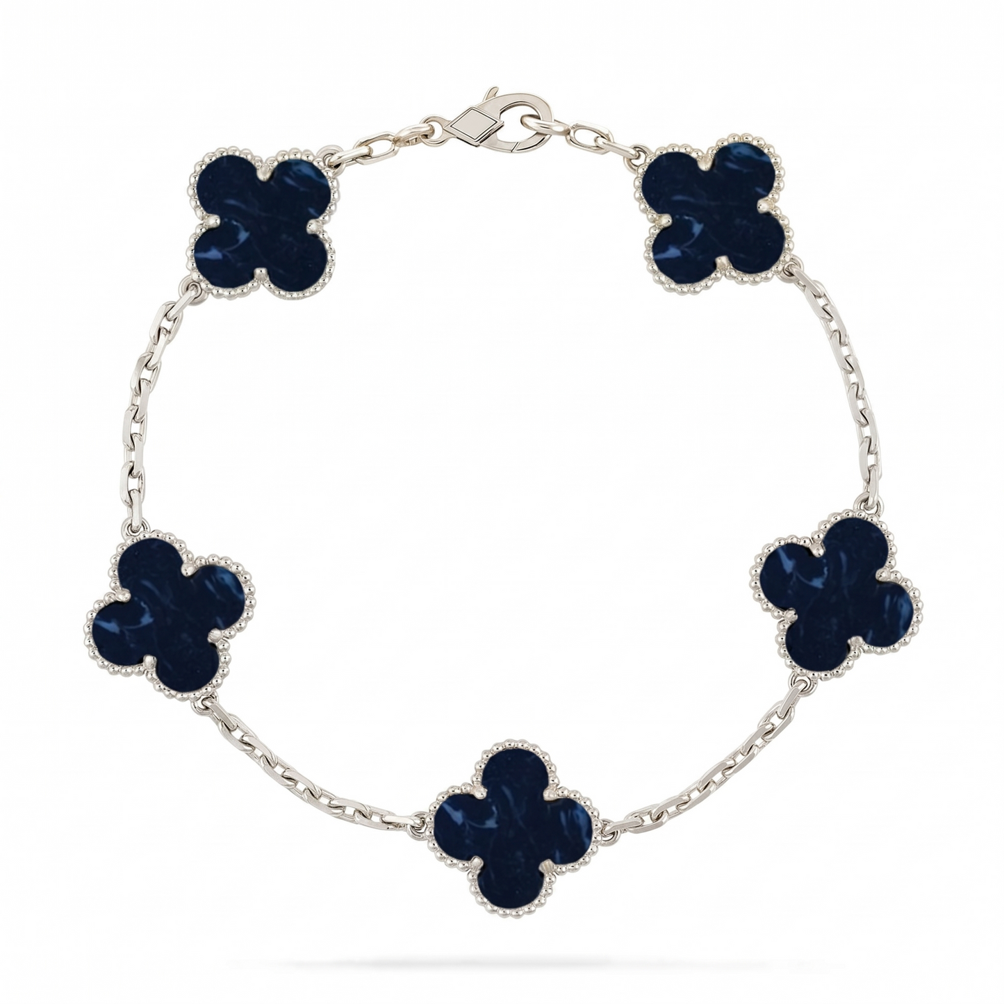 [Favorite]LUCKY CLOVER 5-MOTIF BRACELET - PIETERSITE COLLECTION
