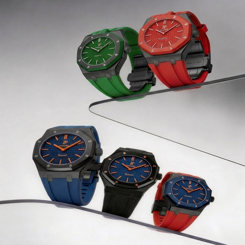 [Favorite]OAK POP BLACK STEEL CASE & SILICONE STRAP