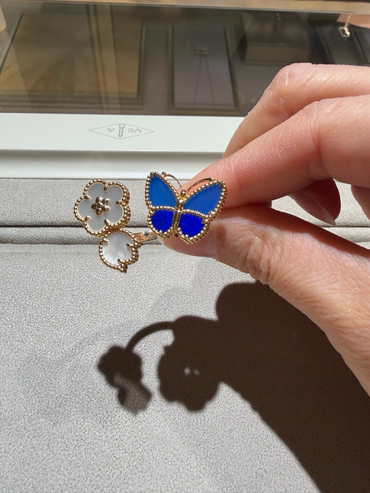 [Favorite]SPRING BUTTERFLY OPEN RING