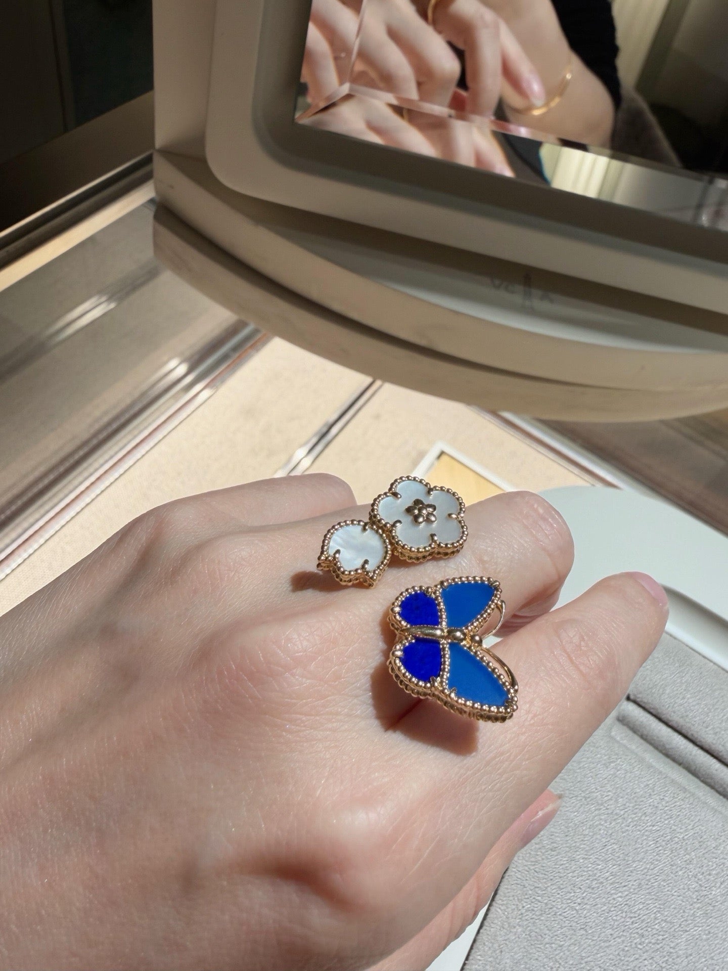 [Favorite]SPRING BUTTERFLY OPEN RING