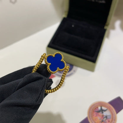 [Favorite]LUCKY CLOVER GOLD REVERSIBLE RING