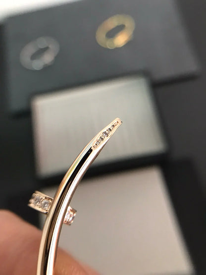 [Favorite]JUSTE UN CLOU 3.5MM CLASSIC DIAMOND BANGLE