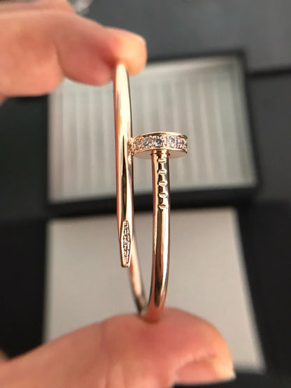 [Favorite]JUSTE UN CLOU 3.5MM CLASSIC DIAMOND BANGLE