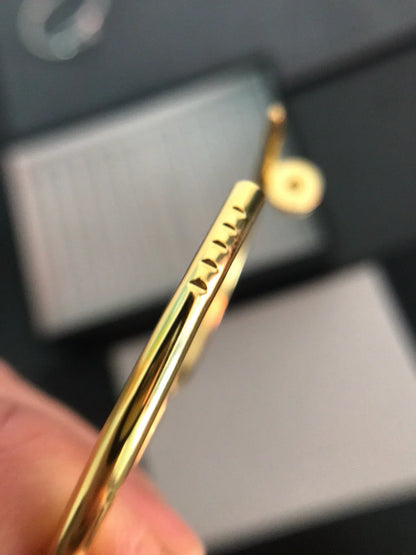 [Favorite]JUSTE UN CLOU 3.5MM CLASSIC DIAMOND BANGLE