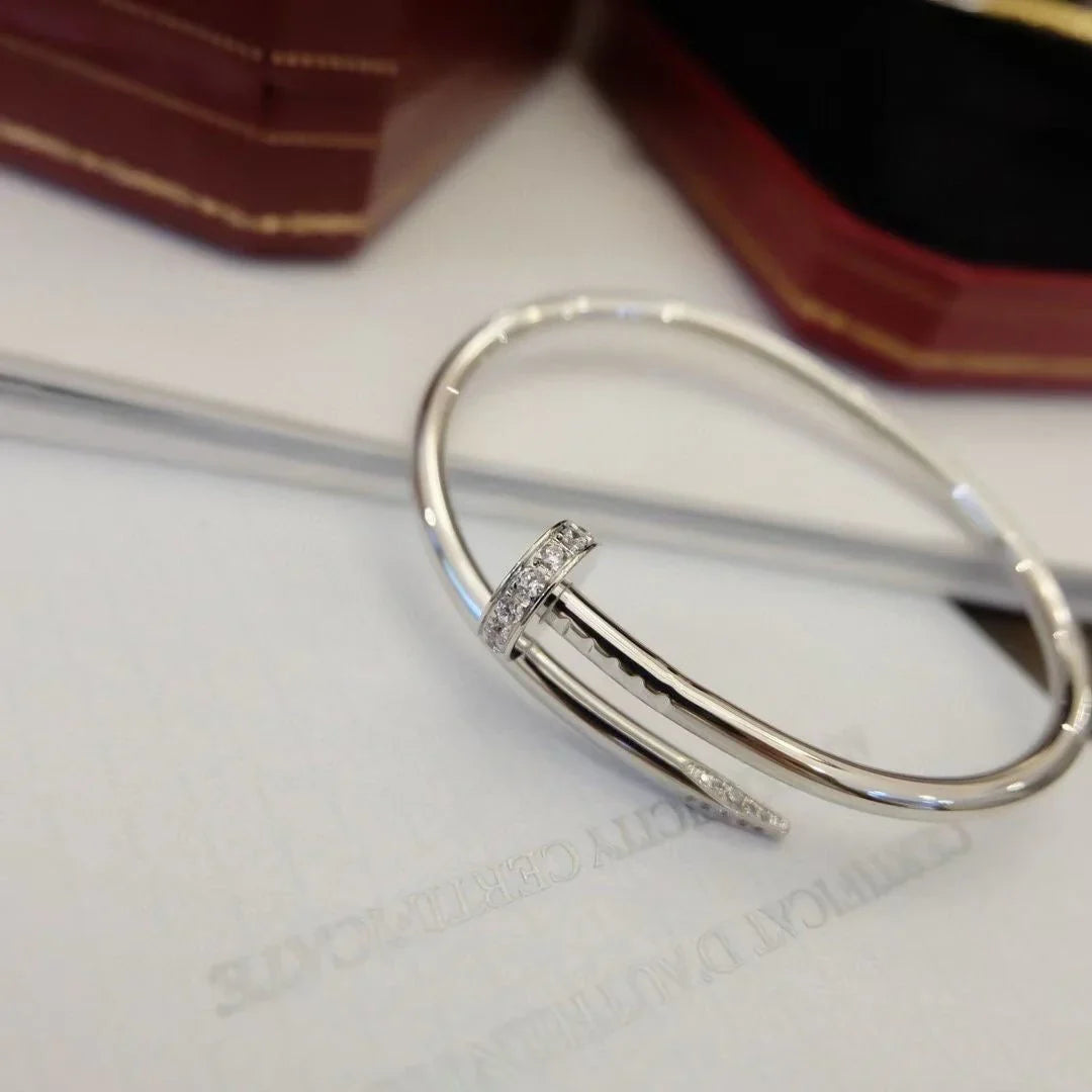 [Favorite]JUSTE UN CLOU 3.5MM CLASSIC DIAMOND BANGLE