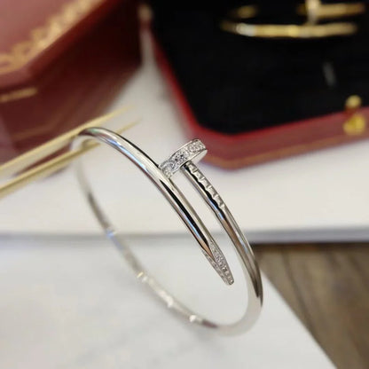 [Favorite]JUSTE UN CLOU 3.5MM CLASSIC DIAMOND BANGLE
