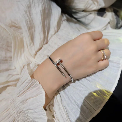[Favorite]JUSTE UN CLOU 3.5MM CLASSIC DIAMOND BANGLE
