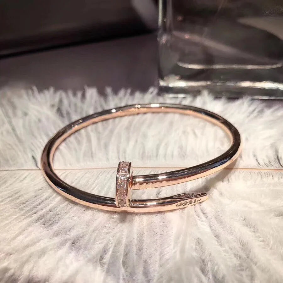 [Favorite]JUSTE UN CLOU 3.5MM CLASSIC DIAMOND BANGLE