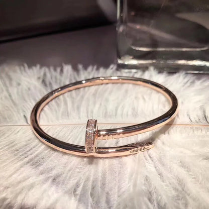 [Favorite]JUSTE UN CLOU 3.5MM CLASSIC DIAMOND BANGLE