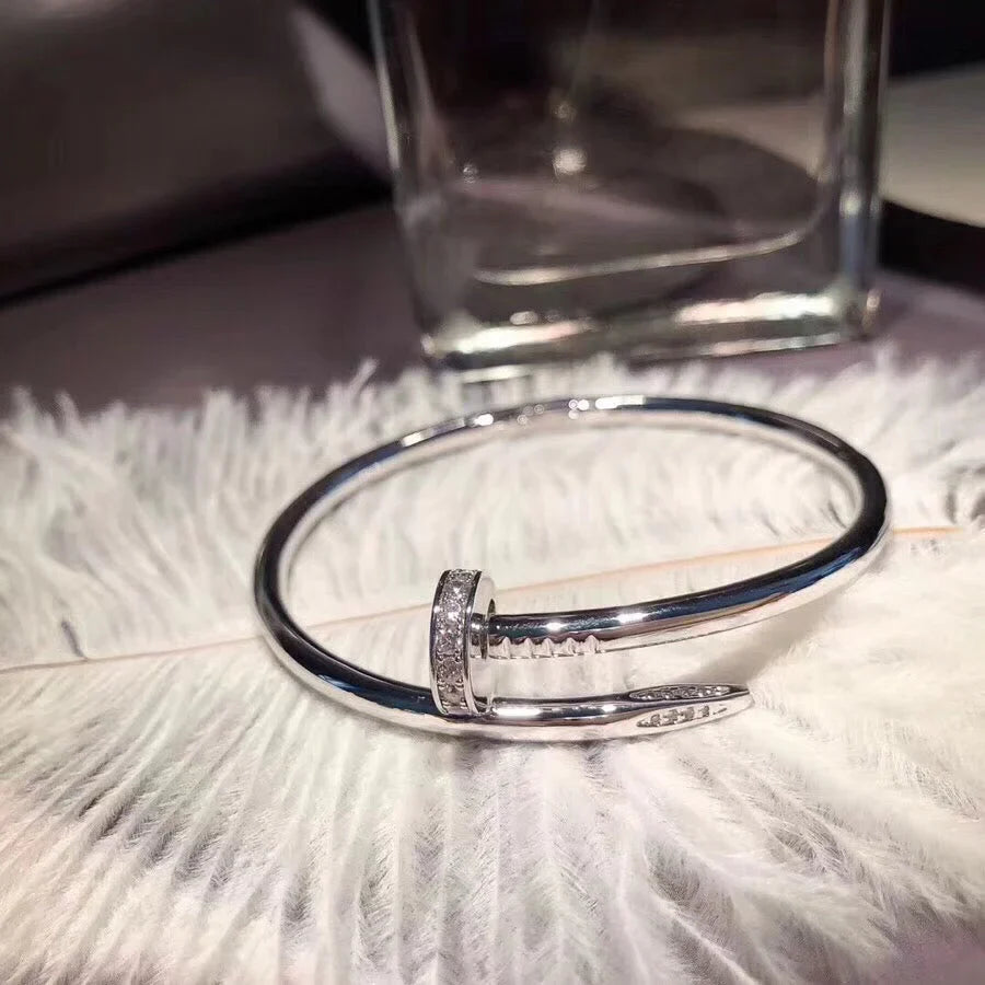 [Favorite]JUSTE UN CLOU 3.5MM CLASSIC DIAMOND BANGLE