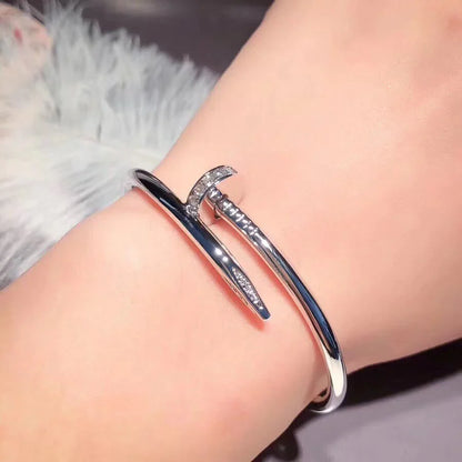 [Favorite]JUSTE UN CLOU 3.5MM CLASSIC DIAMOND BANGLE