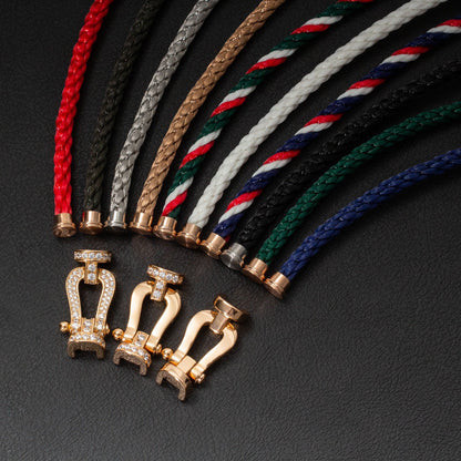 [Favorit]FORCE GROSSES HUFEISEN-ARMBAND - ROSÉGOLD