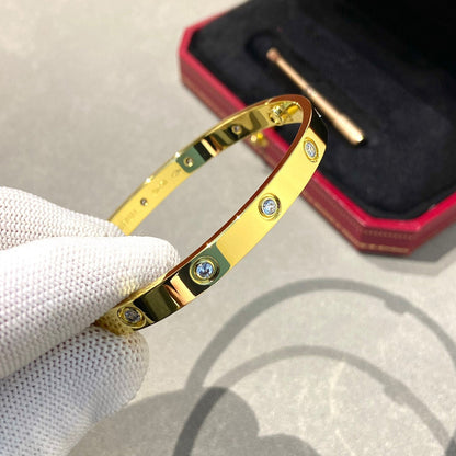 [Favorite]CLASSIC 6.1MM LOVE BANGLE - 10-DIAMOND