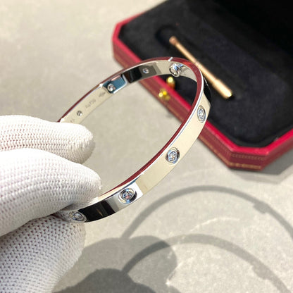 [Favorite]CLASSIC 6.1MM LOVE BANGLE - 10-DIAMOND
