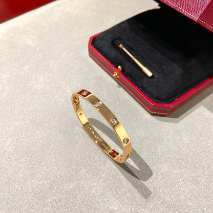 [Favorite]CLASSIC 6.1MM LOVE BANGLE - 10-DIAMOND
