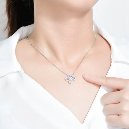 [Favorite]LOOP NECKLACE FULL MOTIF DIAMOND 16MM MULTIPLE COLORS