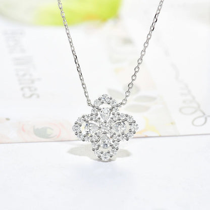 [Favorite]LOOP NECKLACE FULL MOTIF DIAMOND 16MM MULTIPLE COLORS