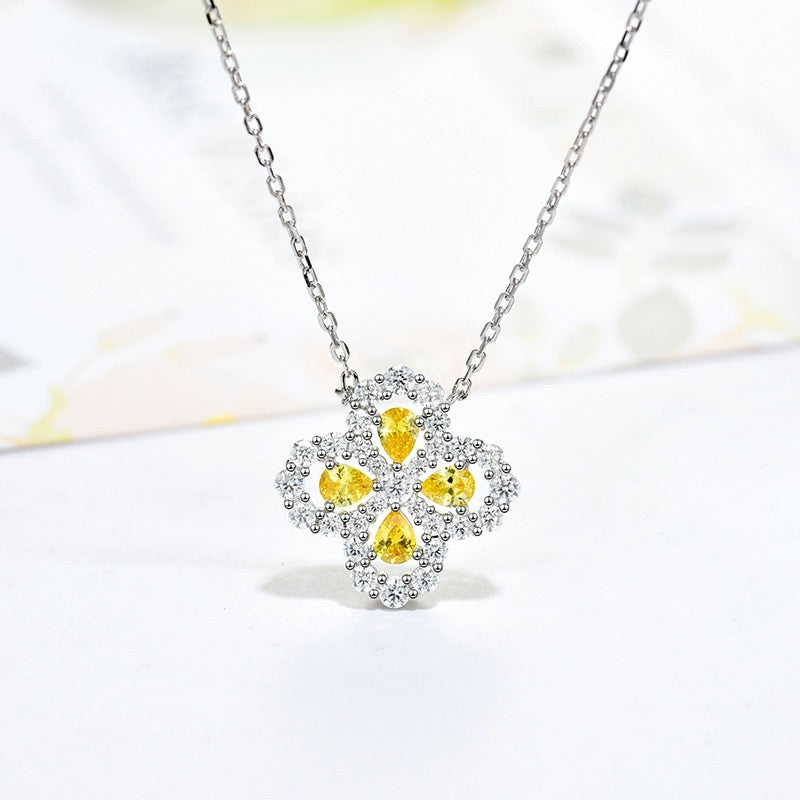 [Favorite]LOOP NECKLACE FULL MOTIF DIAMOND 16MM MULTIPLE COLORS