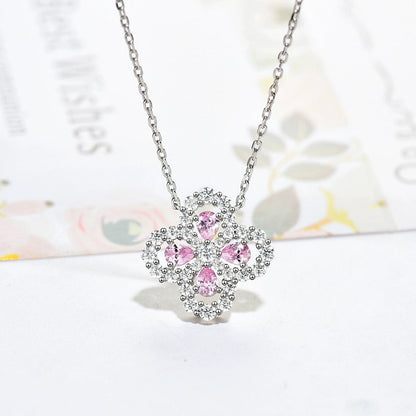 [Favorite]LOOP NECKLACE FULL MOTIF DIAMOND 16MM MULTIPLE COLORS